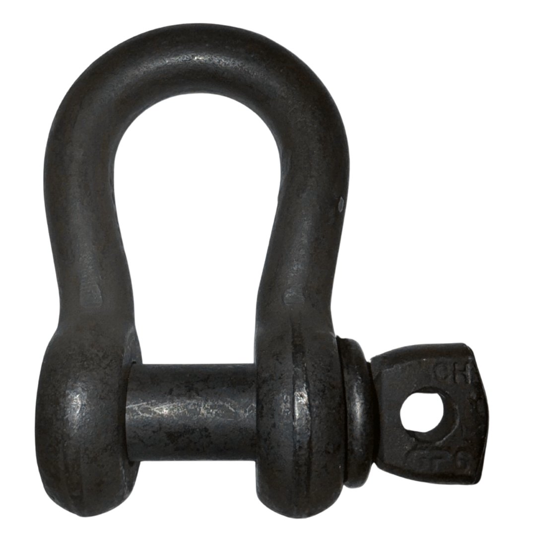 Green Pin Theatre Shackle SC large size matte black bow shackle - imagen 18