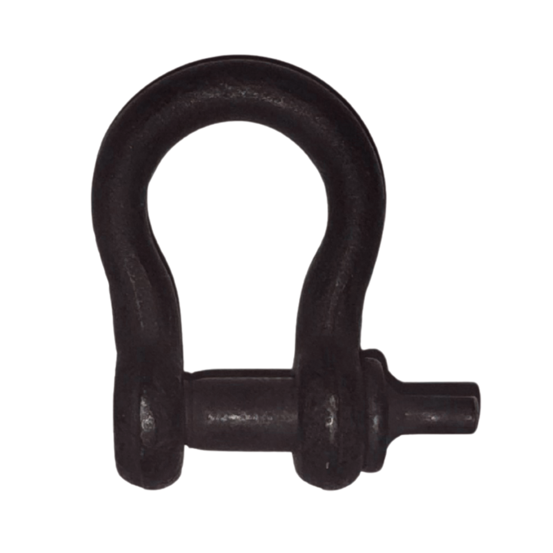 Green Pin Theatre Shackle SC black bow shackle with screw pin, small size - imagen 2
