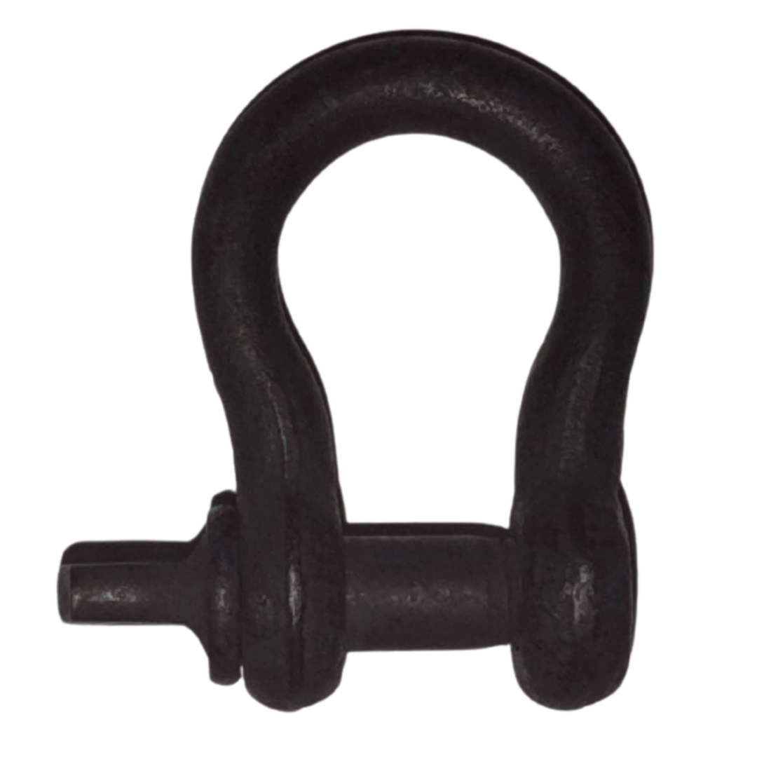Green Pin Theatre Shackle SC black bow shackle with extended screw pin - imagen 4
