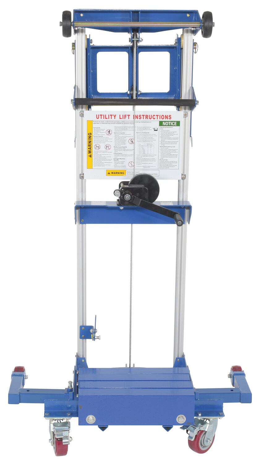 Montacargas con cabrestante manual de Vestil Manufacturing Corp– – Ahora disponibles en MTN Shop US. - imagen 5