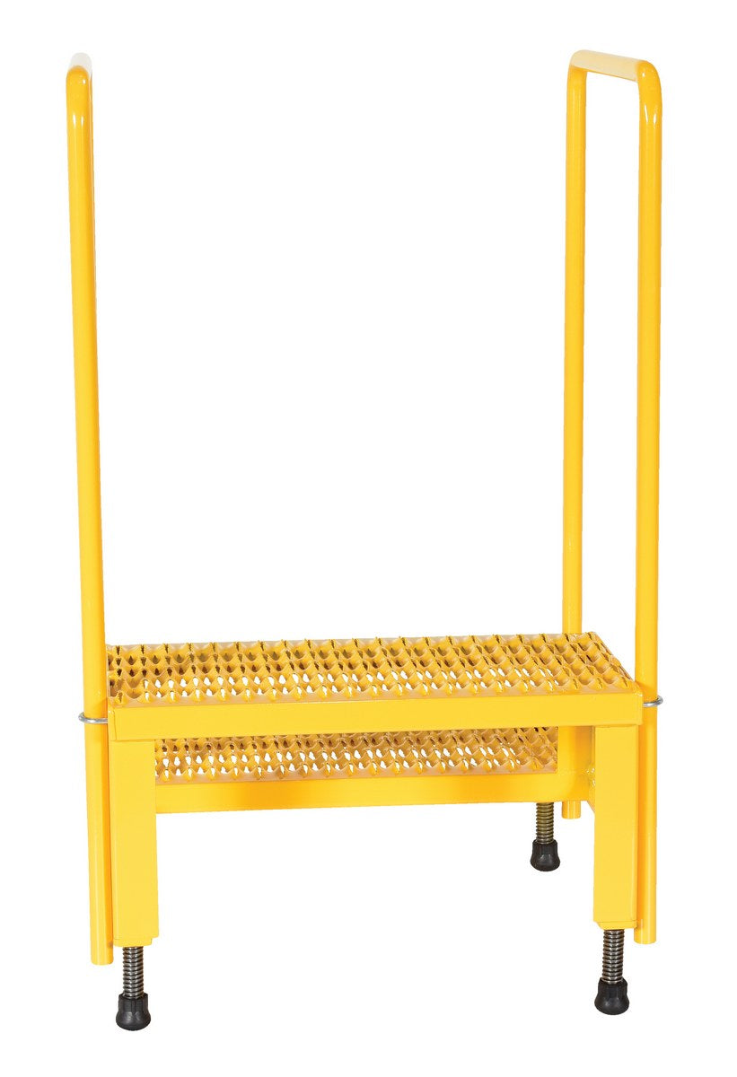 Vestil Manufacturing Corp Adjustable Step Stands with Handrail– – Now available at MTN Shop US. - imagen 4