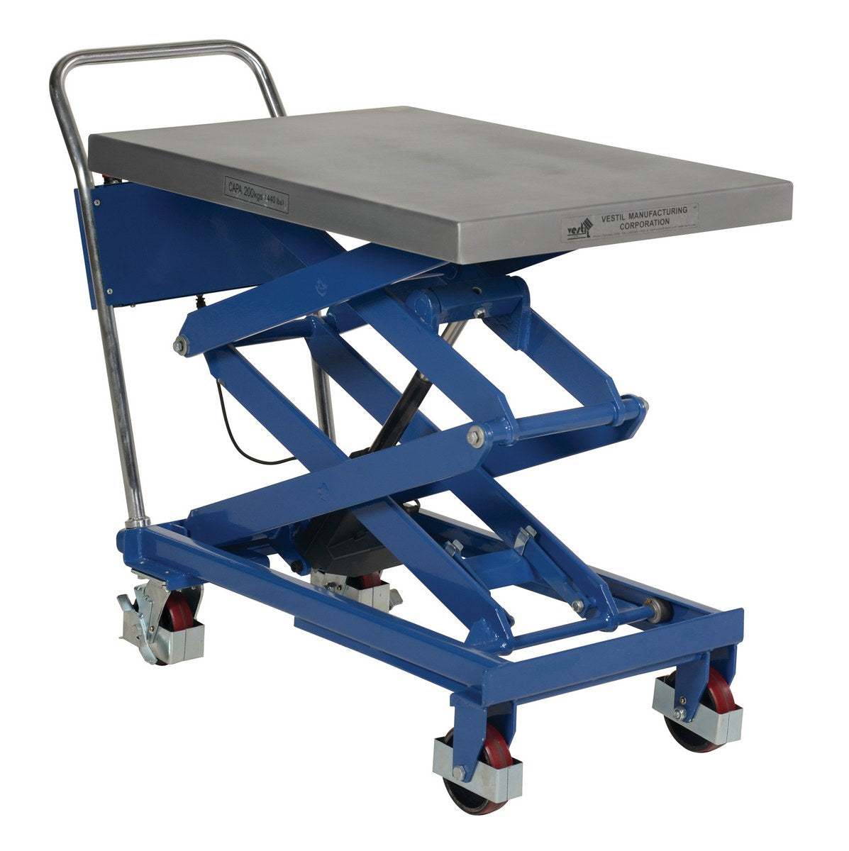Vestil Manufacturing Corp Linear Actuated Elevating Carts– – Now available at MTN Shop US. - imagen 2