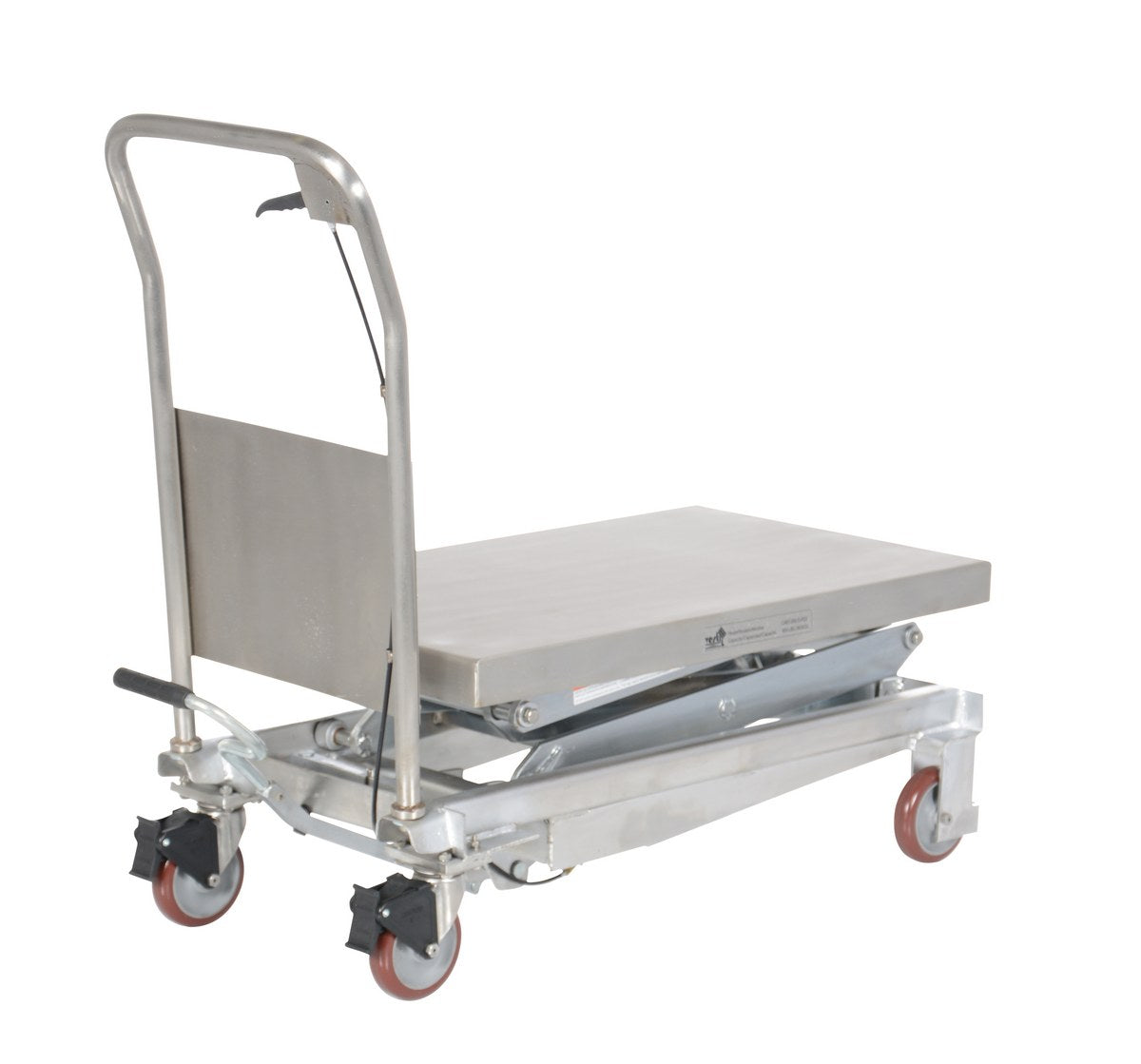 Vestil Manufacturing Corp Partially Stainless Steel Hydraulic Elevating Carts– – Now available at MTN Shop US. - imagen 6
