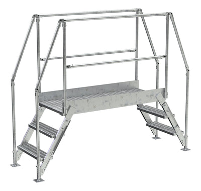 Vestil Manufacturing Corp Galvanized Cross-Over Ladders– – Now available at MTN Shop US.