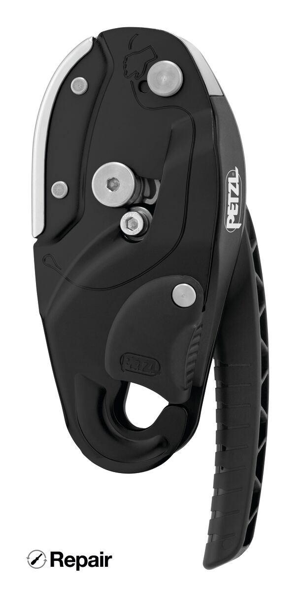 Descenso reparable Petzl RIG en color negro - imagen 3