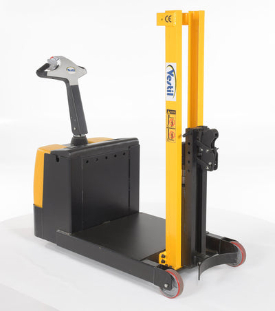 Vestil Manufacturing Corp Steel Powered Drive Lift Counter Balanced Drum Stackerโ โ Now available at MTN Shop US.
