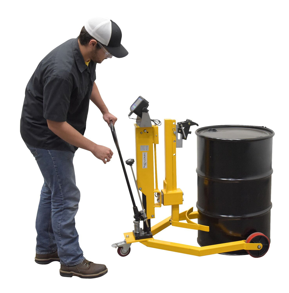 Vestil Manufacturing Corp Ergonomic Drum Truck with Scale– – Now available at MTN Shop US. - imagen 3