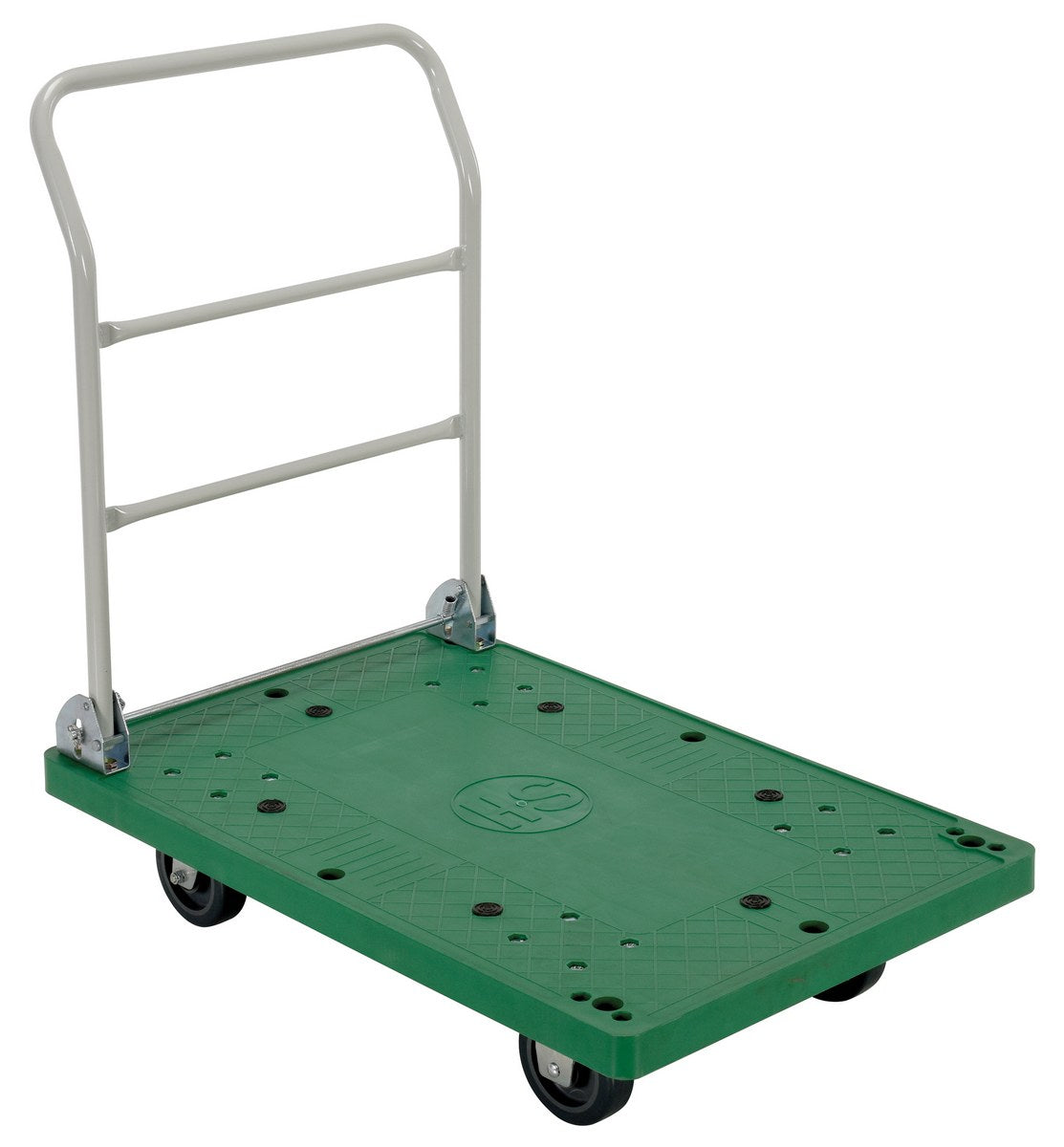 Vestil Manufacturing Corp Plastic Platform Trucks with Fold Down Handle– – Now available at MTN Shop US. - imagen 2