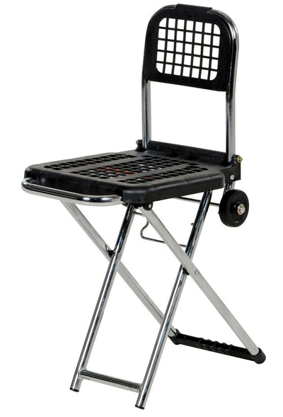 Vestil Manufacturing Corp Multi-Function Luggage Cart/Chair– – Now available at MTN Shop US.