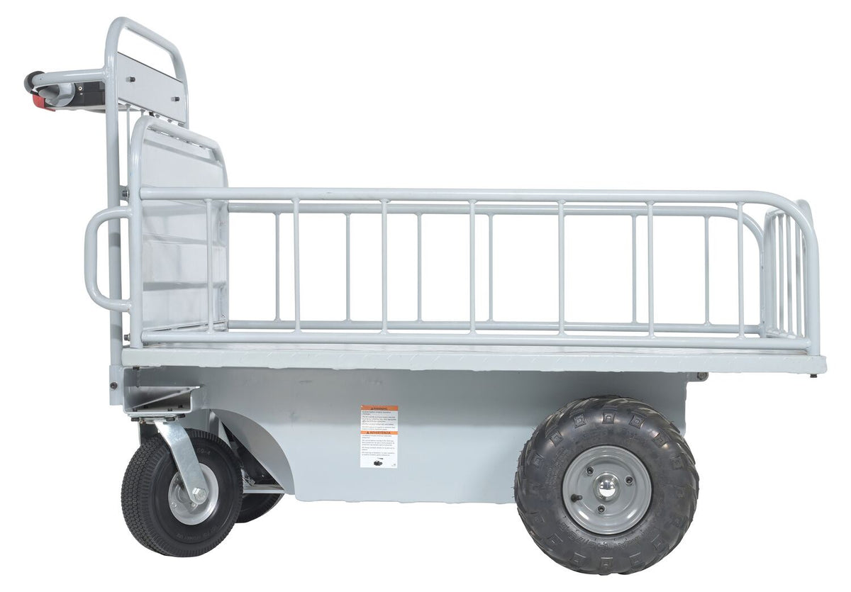 Vestil Manufacturing Corp Off-Road Traction Drive Powered Carts– – Now available at MTN Shop US. - imagen 8