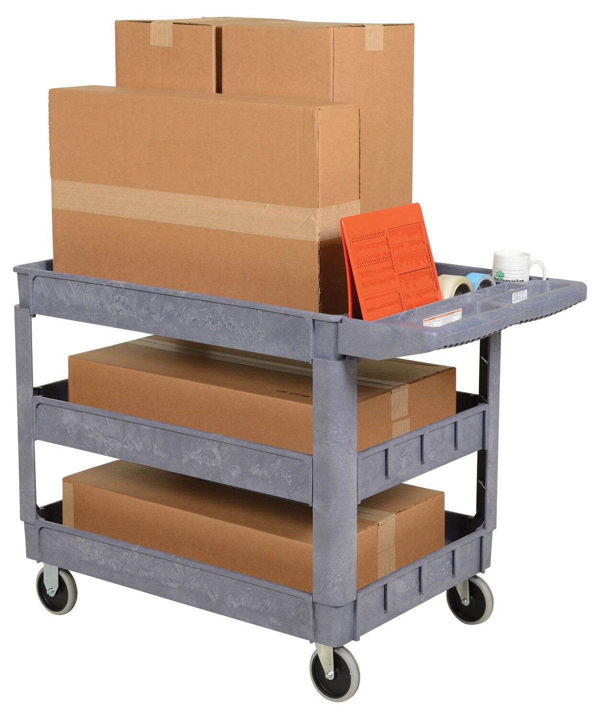 Vestil Manufacturing Corp Plastic Utility Service Carts– – Now available at MTN Shop US. - imagen 7