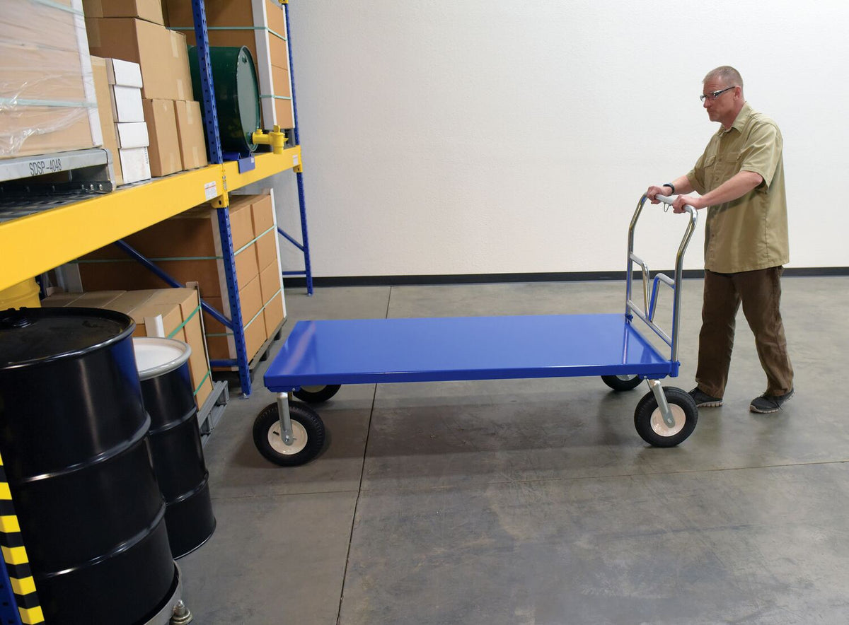 Vestil Manufacturing Corp Pneumatic Tire Steel Platform Trucks– – Now available at MTN Shop US. - imagen 7