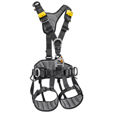AVAO® International Version – Explore the AVAO® International Version: a comfortable, versatile harness designed for work at height. Easy adjustments, optimal support, and efficient tool organization with durable connection points. CE and ANSI certified. – Now available at MTN Shop US.