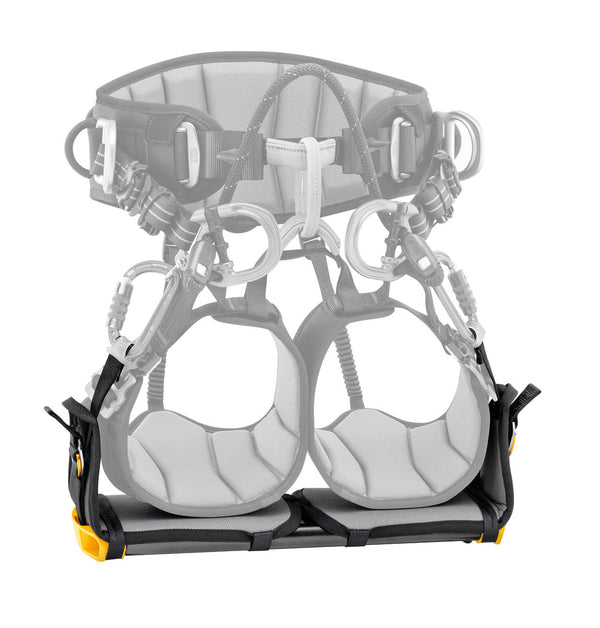 Petzl Seat for Sequoia Harnesses – Wide seat for a comfortable working position during suspension. Adjustable width to reduce bulk and facilitate movement within the tree. Shop now. – Now available at MTN Shop US.