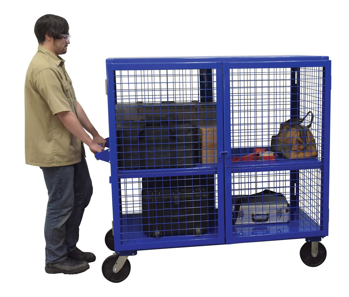 Vestil Manufacturing Corp Welded Security Cart– – Now available at MTN Shop US. - imagen 3