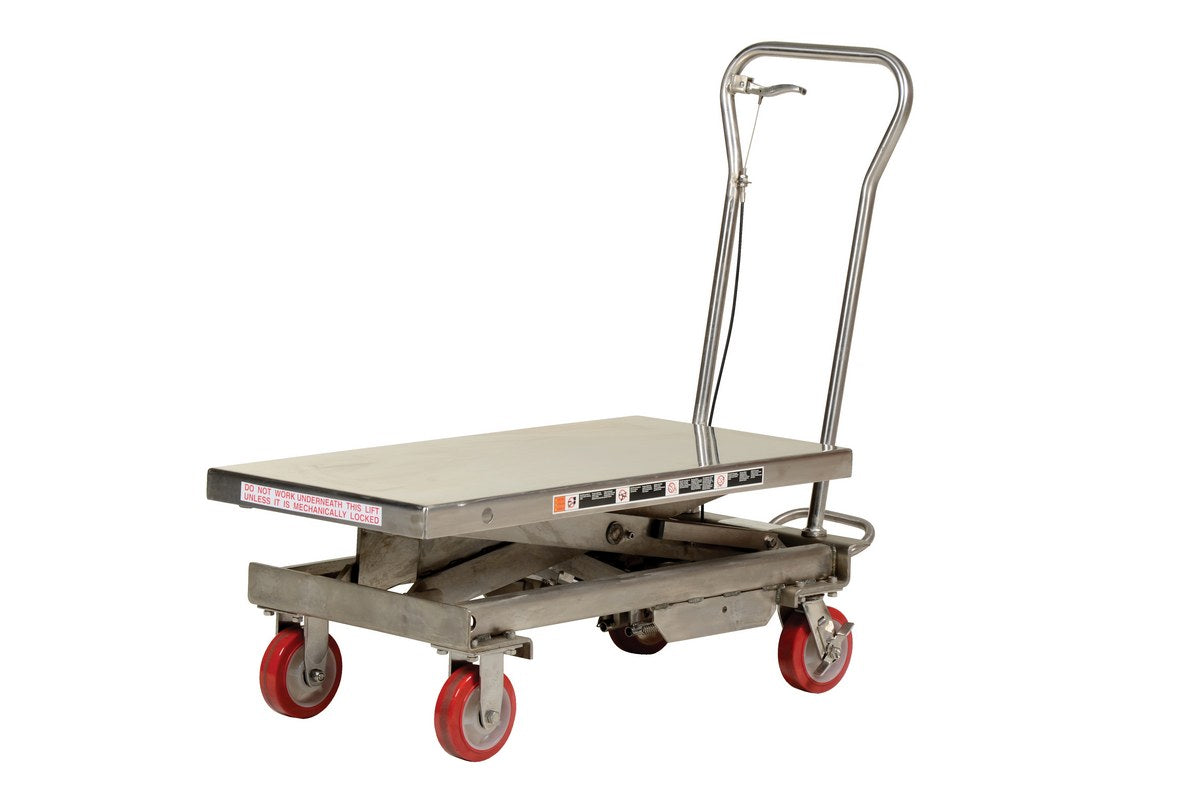 Vestil Manufacturing Corp Stainless Steel Scissor Carts– – Now available at MTN Shop US. - imagen 5
