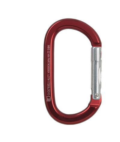 CMC Aluminum Oval Carabiner, aluminium oval locking carabiner for rigging