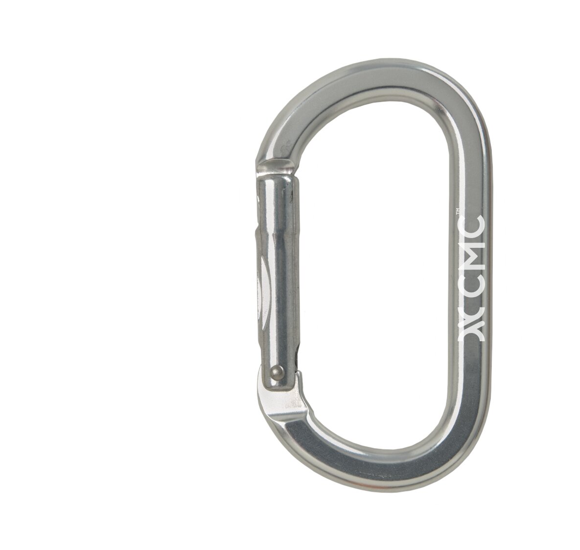 CMC Aluminium Oval Mosquetón, mosquetón de bloqueo ovalado de aluminio para aparejos, vista detallada - imagen 3