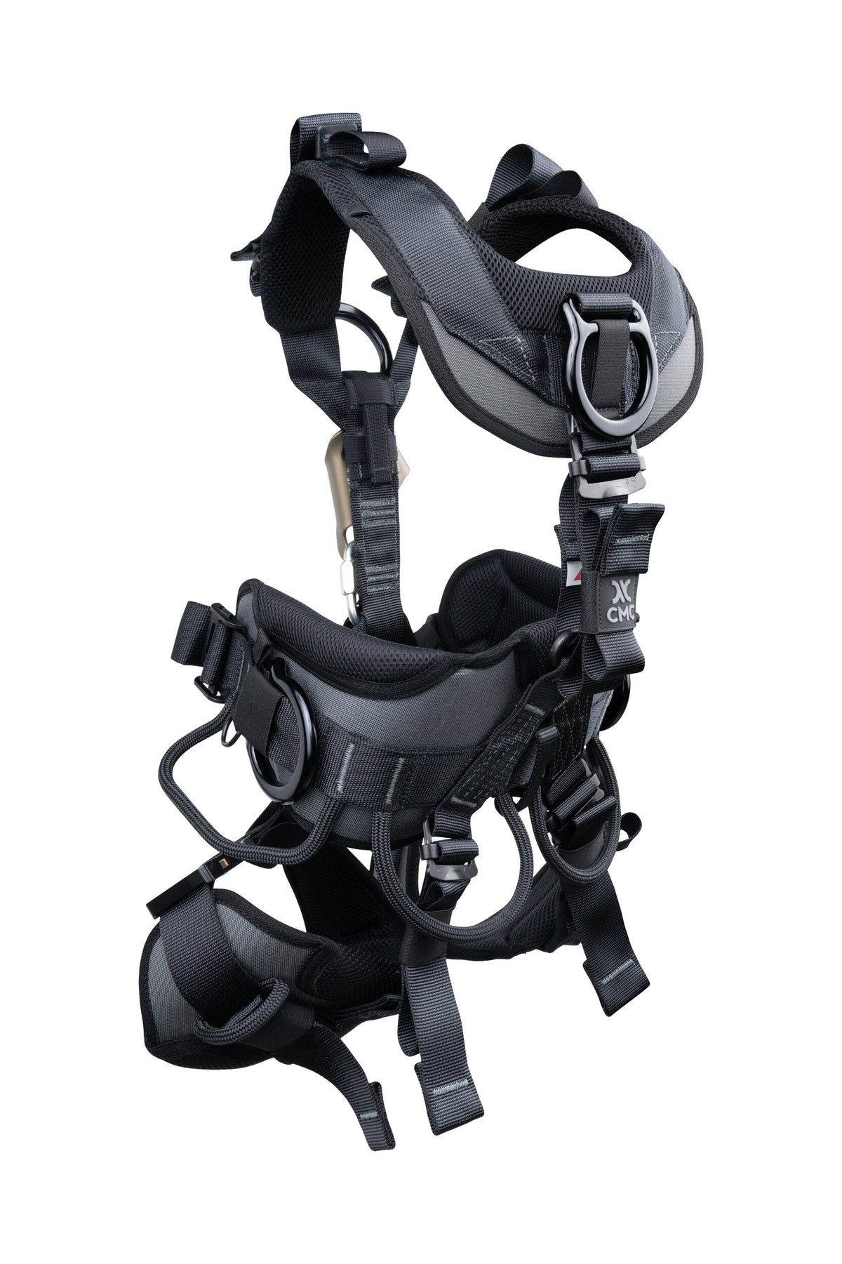 CMC ATOM Access Plus Harness, padded rope access harness with gear loops, side view - imagen 4