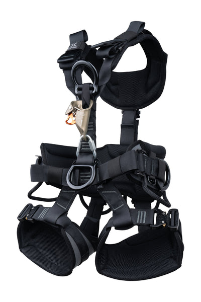 Arnés CMC ATOM Access Plus, arnés acolchado para accesos difíciles con portamaterial