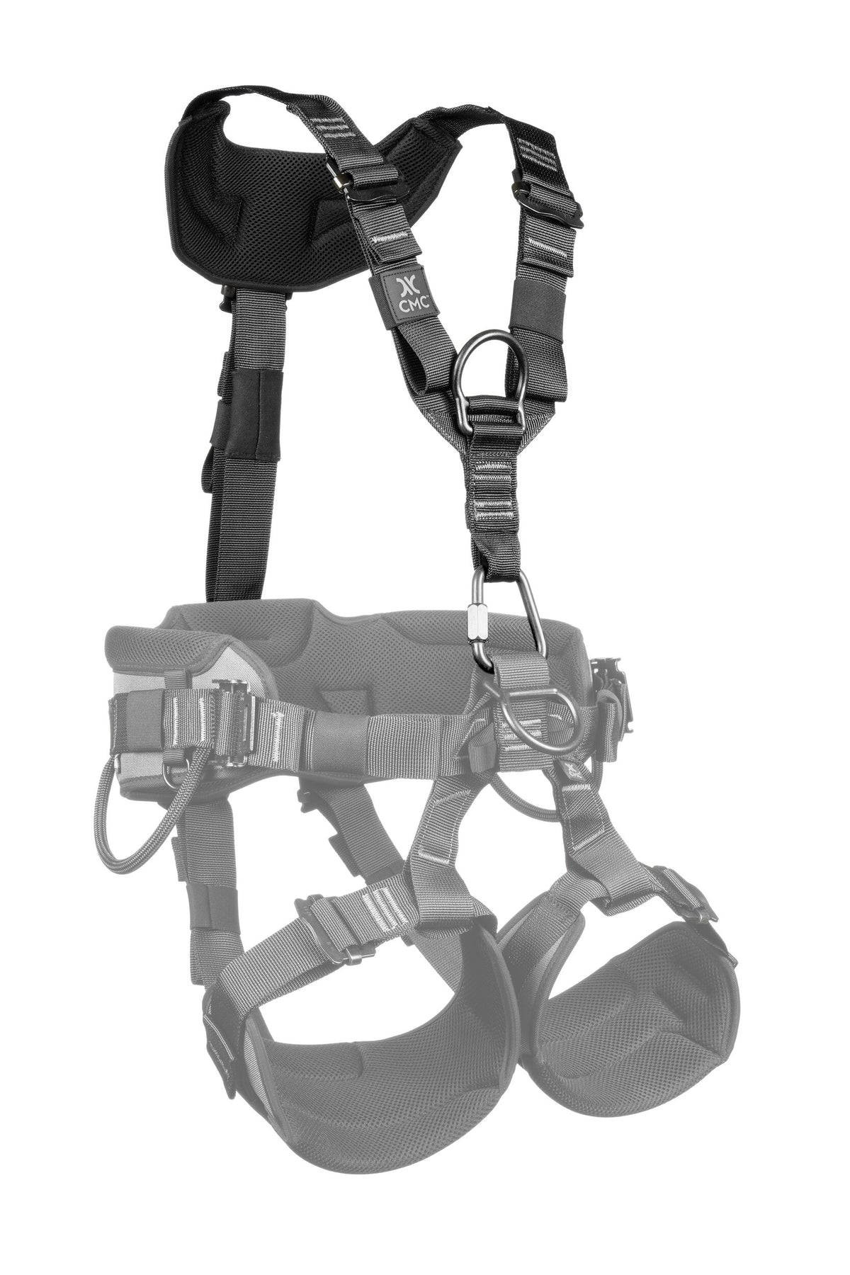 Arnés de pecho CMC ATOM, arnés de pecho que convierte un arnés de asiento en un arnés de cuerpo completo, detalle en primer plano - imagen 6