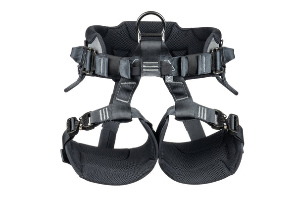 Arnés de asiento CMC ATOM, arnés de asiento para acceso mediante cuerdas con punto de fijación ventral