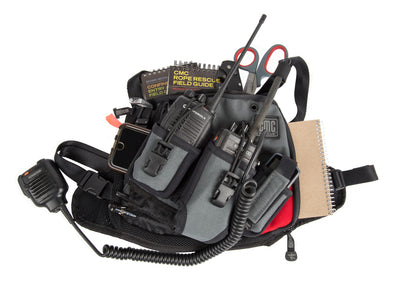 CMC Dualcom Radio Harness, arnés de pecho de radio dual para comunicaciones