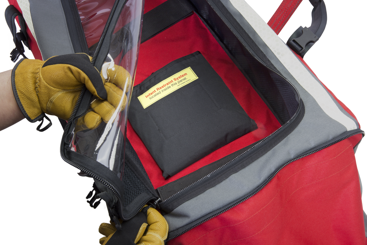 CMC Helitack Stork, helitack personnel harness for helicopter operations, rear view - imagen 5