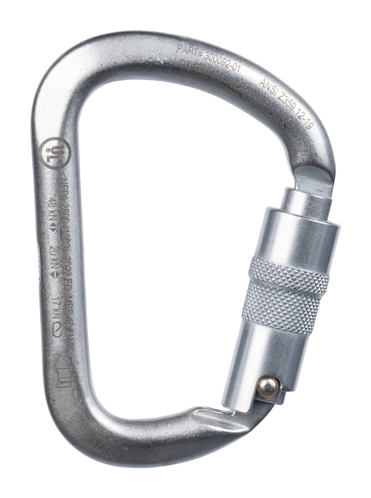 Mosquetones CMC Prosteel, mosquetón de bloqueo de acero con clasificación de alta resistencia, SKU 300092, mostrado en uso - imagen 7
