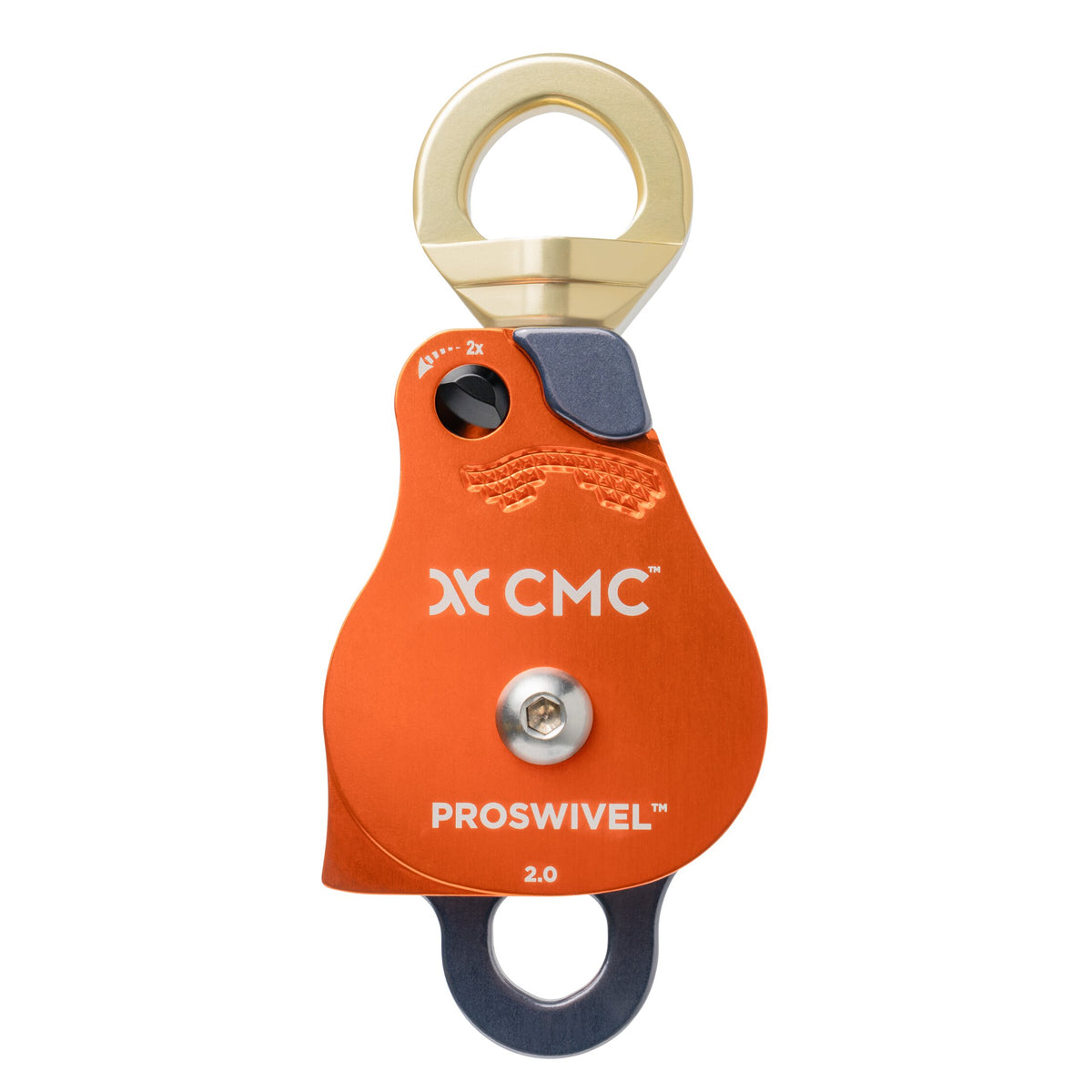 Poleas CMC Proswivel, polea de aparejo con cabezal giratorio, SKU 300438, mostrada en uso - imagen 7