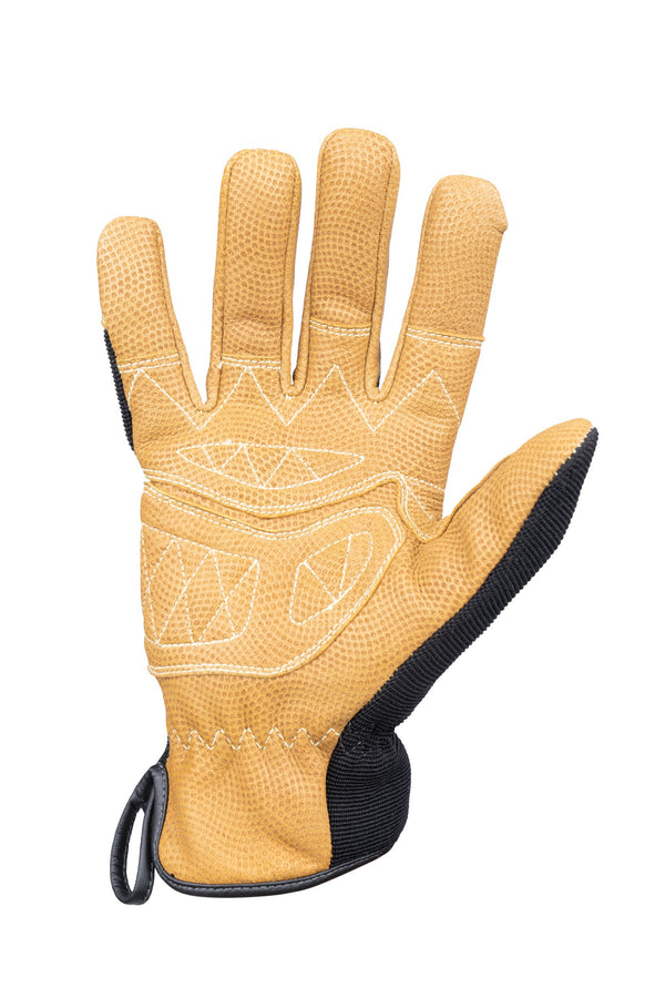 CMC Rappel GT Glove, guante de rappel de piel con palma reforzada