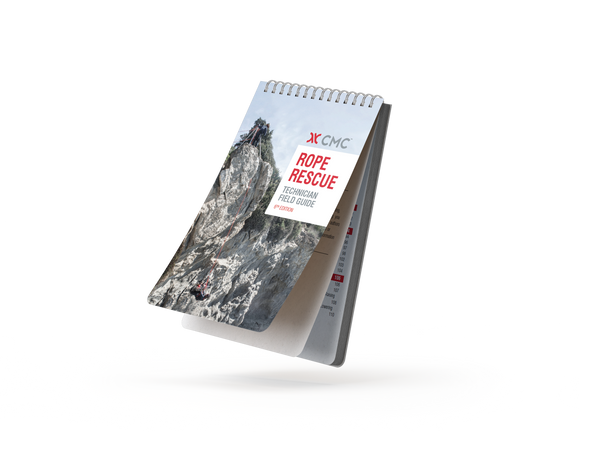 CMC Rope Rescue Technician Field Guide, guía de campo de bolsillo para técnicos de rescate con cuerdas