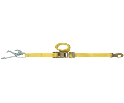 Peerless 2"X4' Axle Strap W/Fltg Drings