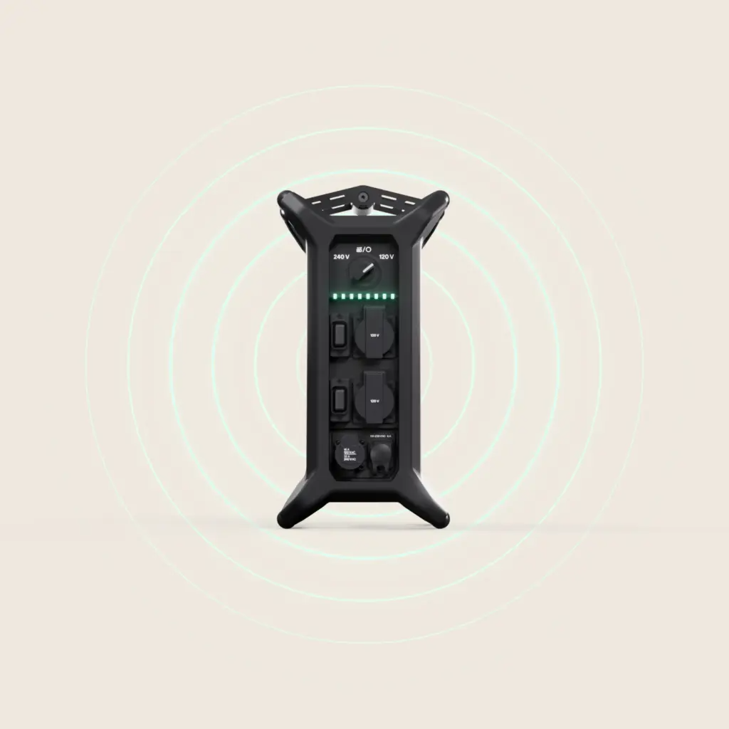 Instagrid GO 36 DV Top View - Control Panel and Display
- imagen 3