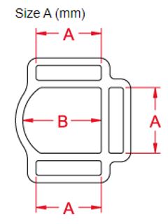 Kong 3 Lights Ring Dimensions - imagen 2
