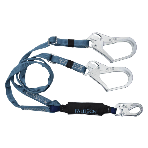 Adjustable Energy Absorbing Lanyard