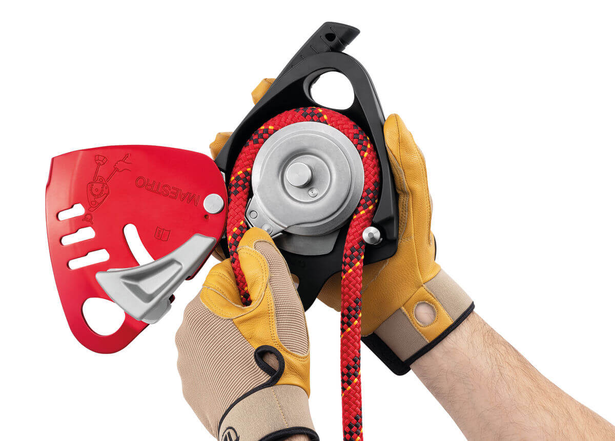 Petzl MAESTRO® L Descender/Belay Device - Quick and Easy Rope Installation - imagen 3