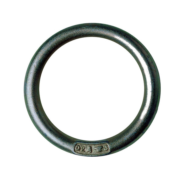 PMI Steel “O” Ring– PMI's Steel “O” Ring is an affordable, yet super strong “bombproof” forged steel ring that is perfect for any multi-directional loading situation. MBS: 10,000 lbf. – Now available at MTN Shop US.