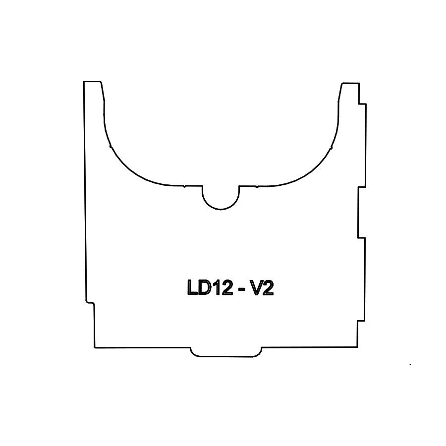 Mountain Productions BOX®: Spektrum Series LG Insert Package - Triple CM Lodestar V2– MTN BOX: Spektrum Series LG insert package for 3 CM Classic Large Frame Lodestars. Hoist chain and chain hoist bags are stored below Lodestar hoists. – Now available at MTN Shop US. - imagen 2