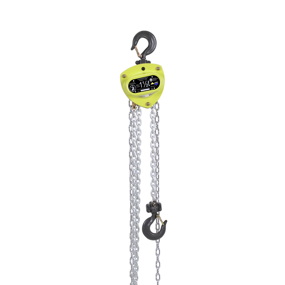 AMH Manual Hoist 1t to 8t– The AMH Manual Hoist 1.0t to 8.0t USA Chain is an excellent choice for anyone looking for a reliable and versatile hoist. With its lifting capacity, ease of use, and durability, this hoist can help you increase productivity and efficiency in your workplace, while also ensuring the safety of workers and equipment. – Now available at MTN Shop US. - imagen 2