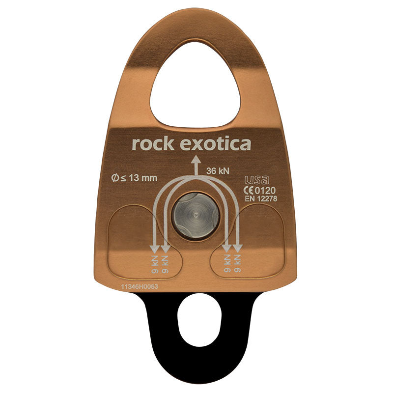 Rock Exotica Machined Rescue Double Pulley– The Machined Mini and Rescue Pulleys are designed and manufactured like no other pulley in the world. – Now available at MTN Shop US. - imagen 3