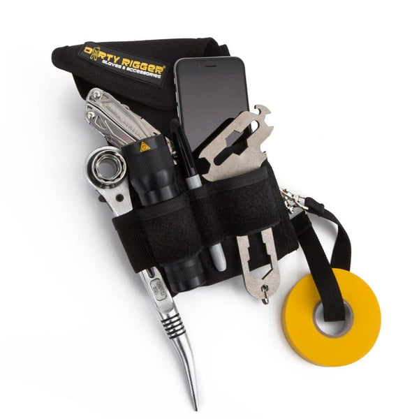 Dirty Rigger Pro-Pocket Tool Bag V.2– Buy Dirty Rigger Pro Pocket Tool Bag today—vertical storage bag for rigging & construction use. Multiple pockets for storage and mounts to tool belts. Single handed access. – Now available at MTN Shop US.