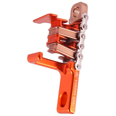 Rock Exotica Unicender– Since its inception in 2005, the Unicender has been the most flexible tool for tree climbing. – Now available at MTN Shop US.