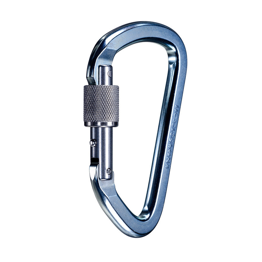 PMI SMC Lite Alloy Locking Steel Carabiner – NFPA– The SMC Lite Alloy Locking Steel Carabiners are NFPA compliant, compact and lightweight. Popular in caving and mountain rescue work. MBS: 10,116lbf – Now available at MTN Shop US. - imagen 3