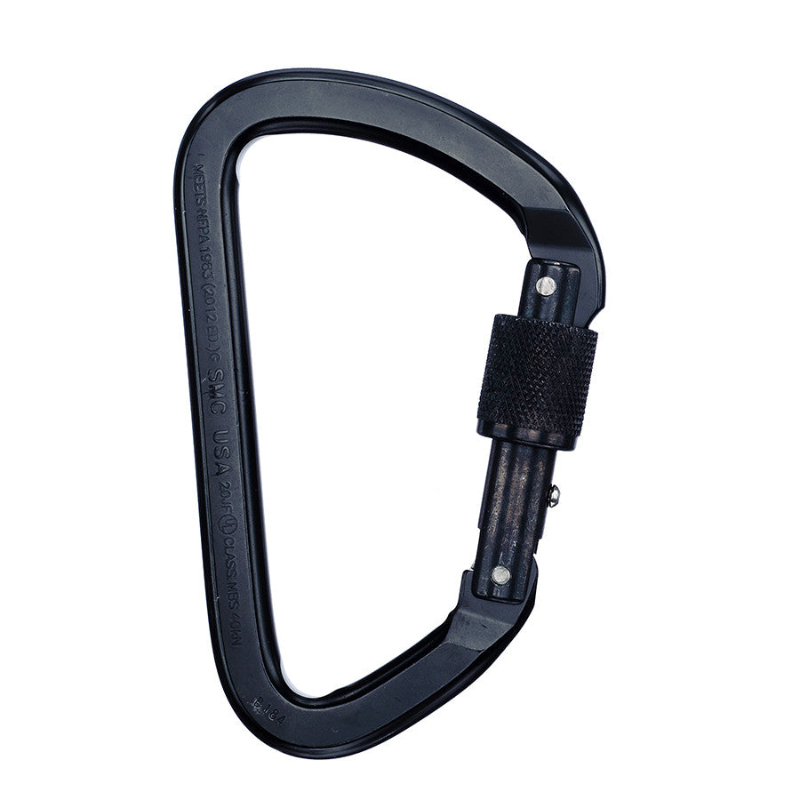 PMI SMC Lite Alloy Locking Steel Carabiner – NFPA– The SMC Lite Alloy Locking Steel Carabiners are NFPA compliant, compact and lightweight. Popular in caving and mountain rescue work. MBS: 10,116lbf – Now available at MTN Shop US. - imagen 5