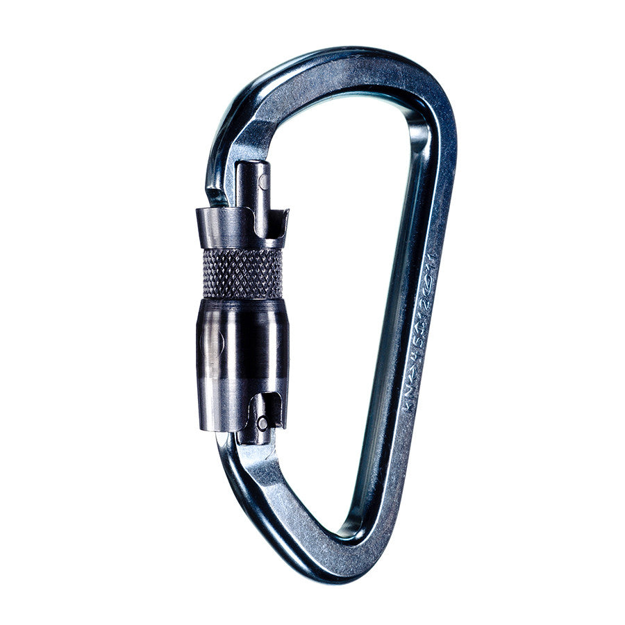 PMI SMC DualGuard Auto-Lock Lite Steel Carabiner – NFPA– SMC’s DualGuard Auto-Lock Lite Steel Carabiner – NFPA is easily used with one hand and is lightweight alloy steel. Smooth transfer of munter hitch in belay – Now available at MTN Shop US. - imagen 3