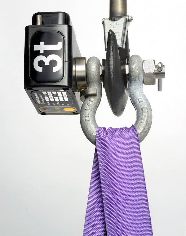Eilon Engineering Ron StageMaster™ Wireless Shackle Pin Load Cell Kit w/ Standard Receiver– – Now available at MTN Shop US.