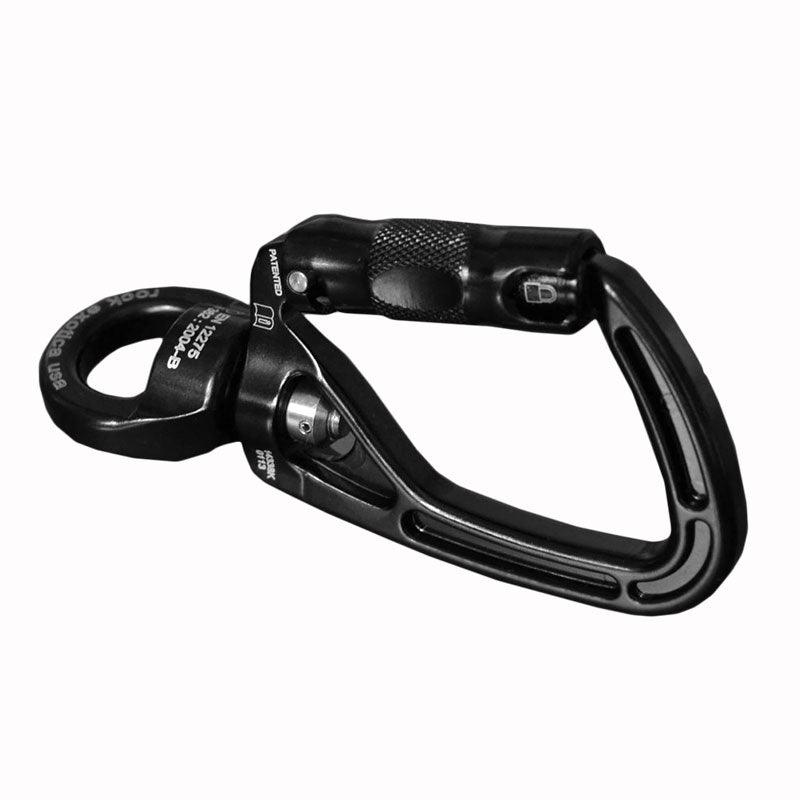 Rock Exotica SwivaEye (Autolock)– The SwivaEye is the integration of our technically advanced carabiners with our high-efficiency swivels. – Now available at MTN Shop US. - imagen 6