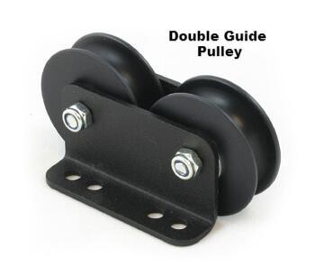 Doughty Theatre Curtain Track/SixTrack Double Guide Pulley