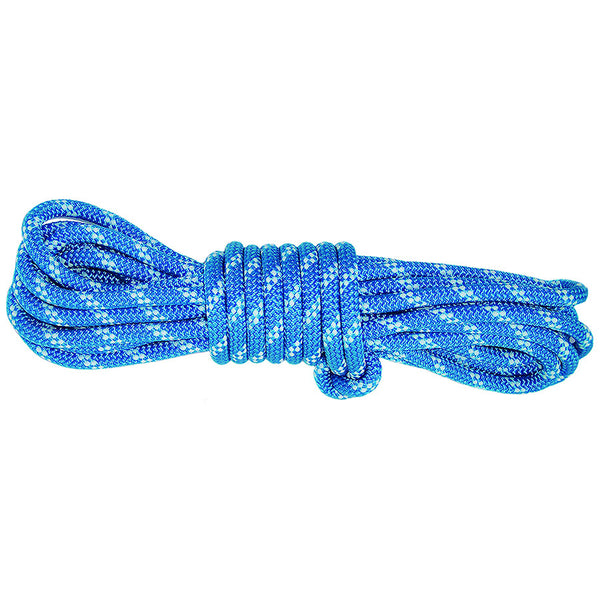 PMI Lumi-Line– The PMI Lumi-Line is ideal for nighttime work. The Lumi-Line has a special phosphorescent striped sheath glows up to 10 hours. 7mm diameter, 6.4m cordelette. UIAA – Now available at MTN Shop US.